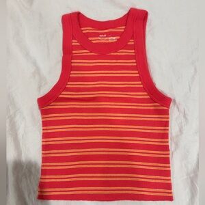 Aerie | Striped Halter Top Size S